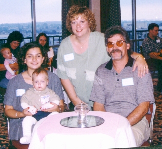 Delicia, mommy of Ian, 2 RDEB with her mom Brenda and granpa Carl